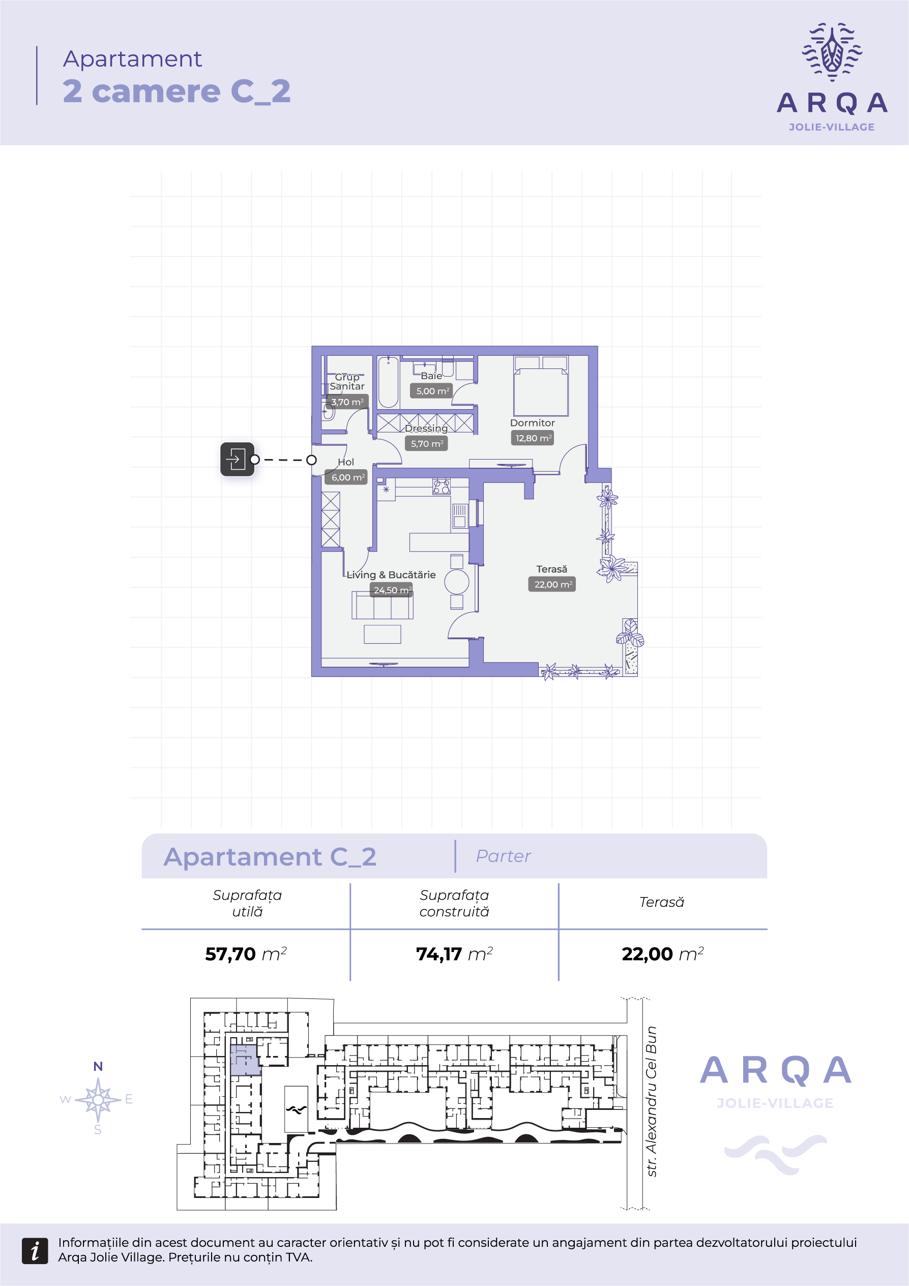 Apartament 2 camere C_2